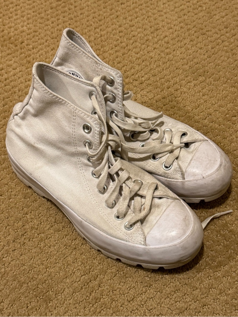 Converse Platform High Tops Sz 8.5
